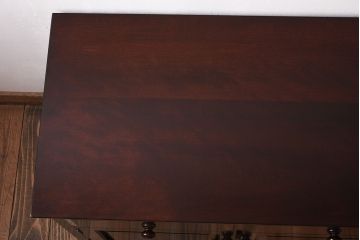 中古美品　松本民芸家具　なめらかな質感のサイドキャビネット(サイドボード、収納棚、チェスト)