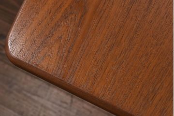 ヴィンテージ家具　北欧ビンテージ　チーク材　温もりと美しい木目が魅力のゲートレッグテーブル(バタフライテーブル、エクステンションテーブル)