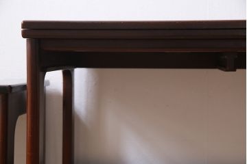 北欧家具 A.H McINTOSH(マッキントッシュ)　多機能なネストテーブル(エクステンションテーブル、サイドテーブル、コーヒーテーブル)