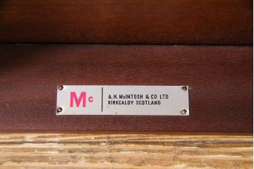 北欧家具 A.H McINTOSH(マッキントッシュ)　多機能なネストテーブル(エクステンションテーブル、サイドテーブル、コーヒーテーブル)