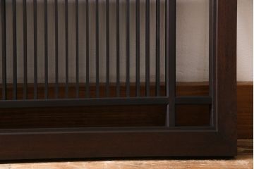 昭和初期　大正ロマンの雰囲気漂う落ち着いた色味の欄間(明かり取り、明り取り)(2)