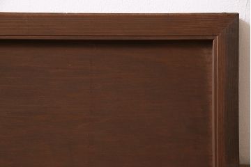 和製アンティーク　昭和初期　波千鳥　素朴な味わいが魅力的な透かし欄間(はめ殺し戸)(1)