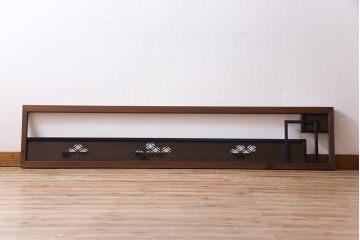 アンティーク雑貨　上手物!　昭和初期　洗練された和モダンスタイルの欄間(明かり取り、装飾品)