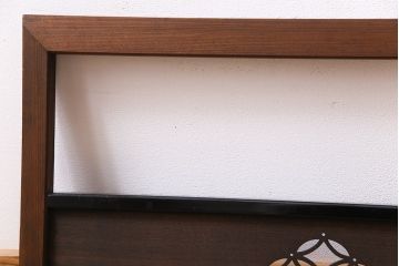 アンティーク雑貨　上手物!　昭和初期　洗練された和モダンスタイルの欄間(明かり取り、装飾品)