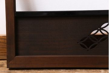 アンティーク雑貨　上手物!　昭和初期　洗練された和モダンスタイルの欄間(明かり取り、装飾品)