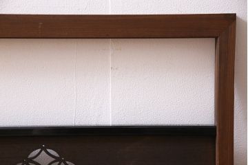 アンティーク雑貨　上手物!　昭和初期　洗練された和モダンスタイルの欄間(明かり取り、装飾品)