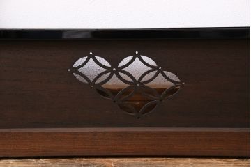 アンティーク雑貨　上手物!　昭和初期　洗練された和モダンスタイルの欄間(明かり取り、装飾品)