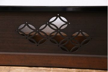 アンティーク雑貨　上手物!　昭和初期　洗練された和モダンスタイルの欄間(明かり取り、装飾品)