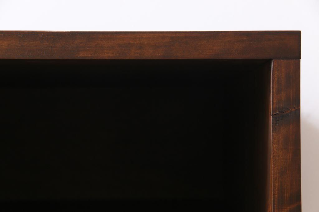 和製アンティーク　リメイク家具　古い箪笥の引き出しを利用したローボード(テレビボード、収納棚)