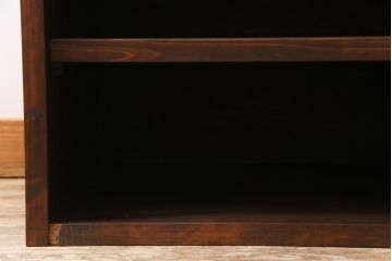 和製アンティーク　リメイク家具　古い箪笥の引き出しを利用したローボード(テレビボード、収納棚)