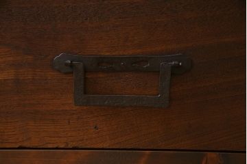 和製アンティーク　リメイク家具　古い箪笥の引き出しを利用したローボード(テレビボード、収納棚)