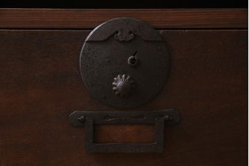 ラフジュ工房オリジナル　リメイク家具　古い箪笥の引き出しを使ったローボード(テレビボード、収納棚)