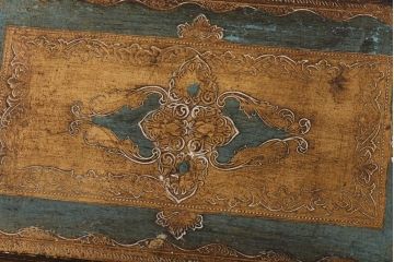 アンティーク雑貨　イタリアアンティーク　フローレンタイン　薄型の小物入れ(アクセサリーケース、小箱)