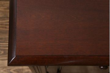 中古美品　松本民芸家具　細部まで意匠が施されたG型ドレッサー(サイドボード、収納棚)(定価約33万円)