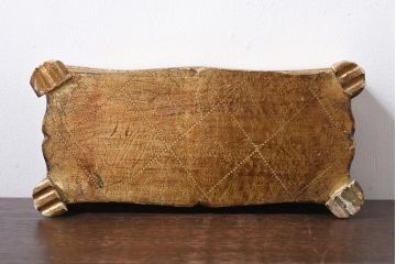 アンティーク雑貨　イタリアアンティーク　伝統工芸品　フローレンタイン　優美でエレガントな雰囲気漂う小箱(小物収納)
