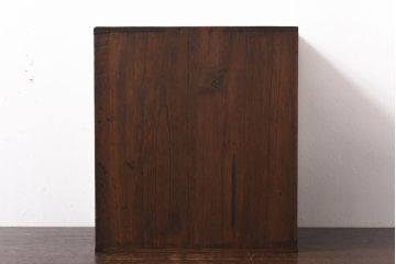 レトロ家具　昭和レトロ　桐材　味わいのあるシンプルな小引き出し(小物収納)