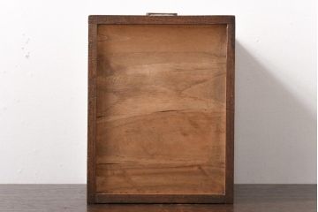 レトロ家具　昭和レトロ　桐材　味わいのあるシンプルな小引き出し(小物収納)