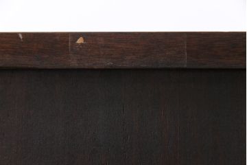 ビンテージ　松本民芸家具　ボールフットのライティングビューロー(簿記机、在宅ワーク、在宅用デスク)
