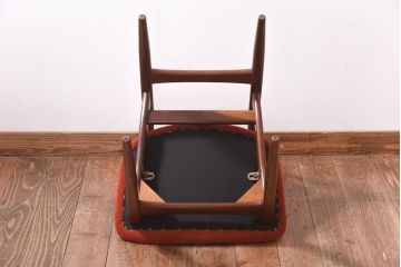 ヴィンテージ家具　北欧ビンテージ　チーク材　Elliotts Of Newbury(EoN)　くつろぎの空間にぴったりの上質なダイニングチェア(椅子、ワークチェア)