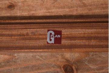 ヴィンテージ家具　北欧ビンテージ　G-PLAN(ジープラン)　しなやかなラインが魅力的なダイニングチェア(ワークチェア、椅子)(1)