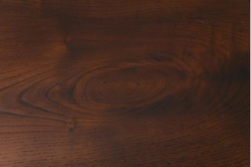 ヴィンテージ家具　フランスビンテージ　楡(ニレ)材　華やかなレリーフが目を引くペイントテーブル(ダイニングテーブル)
