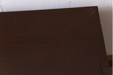 アンティーク家具　和製アンティーク　前面ヒノキ材　無骨な風合いが魅力の会津箪笥(箪笥ローボード、衣装箪笥)