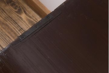 アンティーク家具　和製アンティーク　前面ヒノキ材　無骨な風合いが魅力の会津箪笥(箪笥ローボード、衣装箪笥)