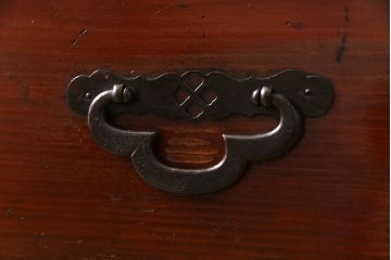 アンティーク家具　和製アンティーク　前面ヒノキ材　渋さを交えたジャンクスタイルにおすすめな会津箪笥(箪笥ローボード、衣装箪笥)