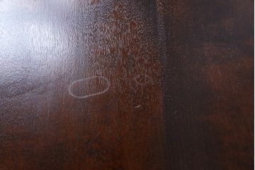 中古美品　松本民芸家具　なめらかな質感のサイドキャビネット(サイドボード、収納棚、チェスト)(1)