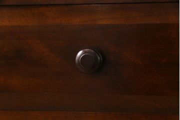 中古美品　松本民芸家具　なめらかな質感のサイドキャビネット(サイドボード、収納棚、チェスト)(1)