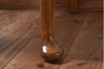 ヴィンテージ家具　フランスビンテージ　ガブリオールレッグ　ゴブラン織り　ビーチ材製ダイニングチェア(椅子)