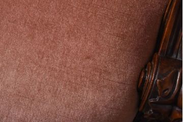 アンティーク家具　イギリスアンティーク　1880年代　ヴィクトリアン様式　アームチェア(サロンチェア、ラウンジチェア)