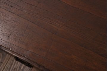 アンティーク家具　和製アンティーク　総桐材　真鍮金具が魅力の整理箪笥(時代箪笥、ローボード)