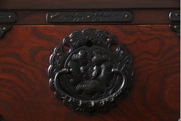 中古美品　伝統民芸家具　岩谷堂箪笥　かくし付き　北上整理箪笥(和タンス、チェスト)