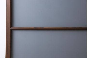 昭和レトロ　素朴な作りが味わい深いガラス戸(引き戸、建具)