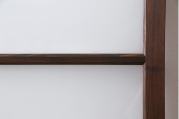 昭和レトロ　素朴な作りが味わい深いガラス戸(引き戸、建具)