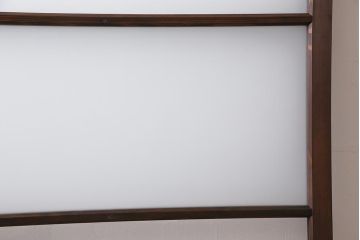 昭和レトロ　素朴な作りが味わい深いガラス戸(引き戸、建具)