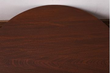 レトロ家具　昭和初期　折り畳み式　レトロな雰囲気が魅力の丸ちゃぶ台(ローテーブル、座卓)
