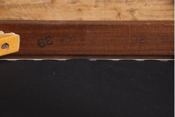 ヴィンテージ家具　北欧ビンテージ　G-PLAN(ジープラン)　白のレザーが可愛らしいダイニングチェア(椅子)(1)