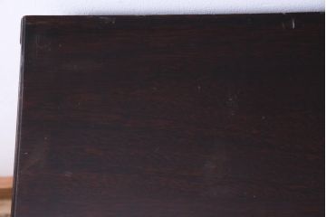 アンティーク家具　イギリスアンティーク　Fyne Ladye　オーク材　シックなレコードケース(ドロワー、脚付チェスト、ミュージックキャビネット)