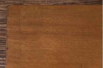 レトロ家具　昭和レトロ　木の明るい色味が優しげな裁ち板(ローテーブル)