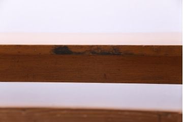 レトロ家具　昭和レトロ　木の明るい色味が優しげな裁ち板(ローテーブル)
