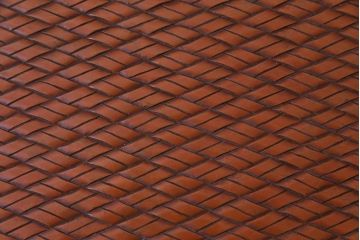 和製アンティーク　工芸品　精巧に施された彫りの模様が目を引くお膳3客セット