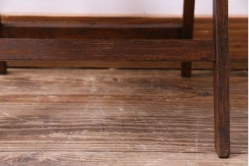 ヴィンテージ家具　ビンテージ　ブナ材　素朴な風合いが温もり溢れるフォールディングチェア(折り畳みチェア、椅子)
