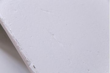 ペイント家具　学校の本棚を利用したシャビーなペイントのオープンラック(収納棚)