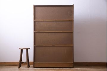 アンティーク家具　イギリスアンティーク  Minty(ミンティ)社製!　クラシカルなスタッキングブックケース(本箱、収納棚、キャビネット)