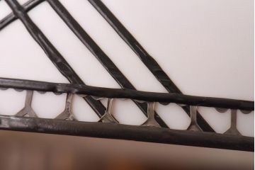 昭和期　装飾の透かしが和の雰囲気を高めるシェード(吊り下げ照明、天井照明)