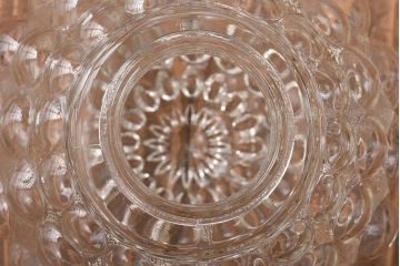 昭和中期　和洋どちらの空間にも合わせやすいガラスグローブのペンダントライト(天井照明、吊り下げ照明)