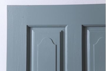 ペイント建具　DIY　花のレリーフが目を引くフレンチなドア(扉、建具)(1)