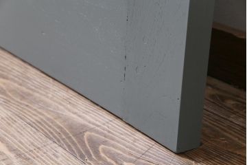 ペイント建具　DIY　花のレリーフが目を引くフレンチなドア(扉、建具)(1)